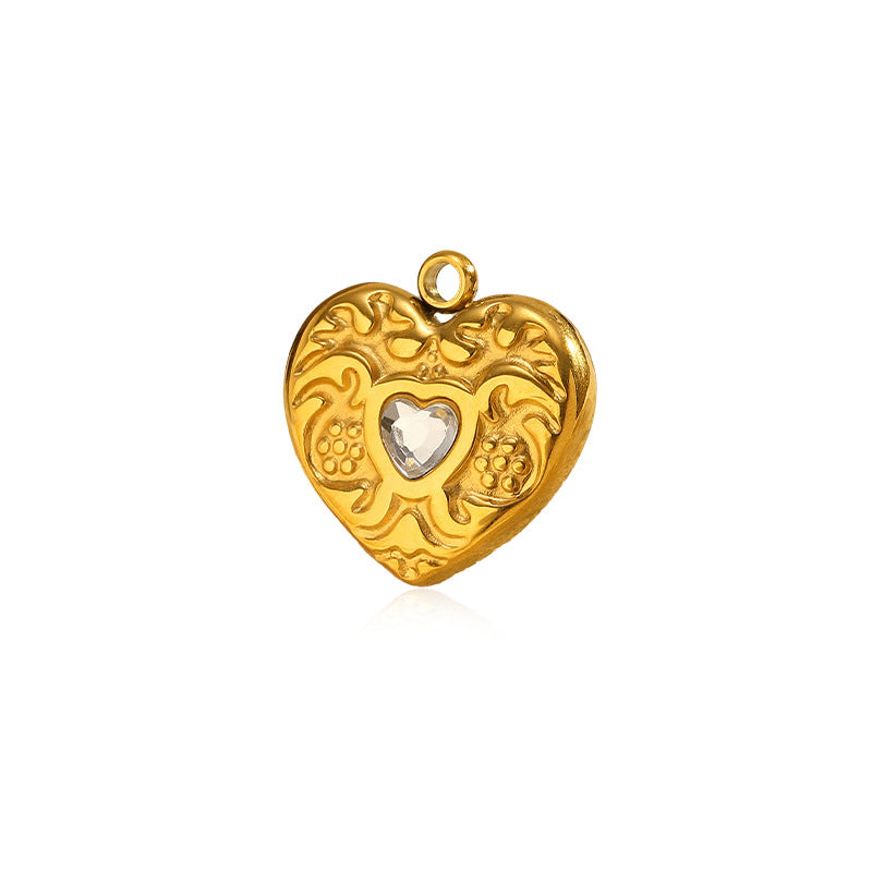 Stainless Steel Coconut Tree Pendant - Beauty Accessories