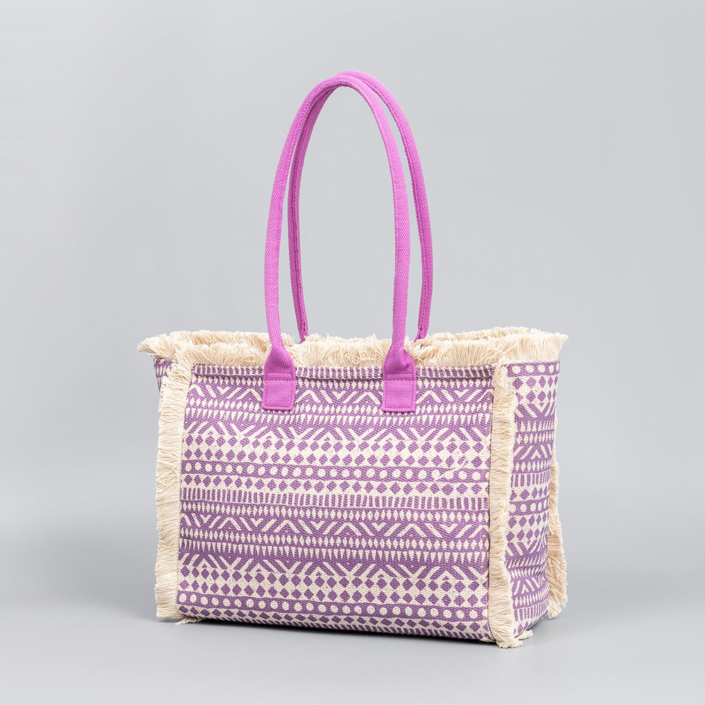 Women's Summer Bohemian Retro Shoulder Bag - Beauty Accessories