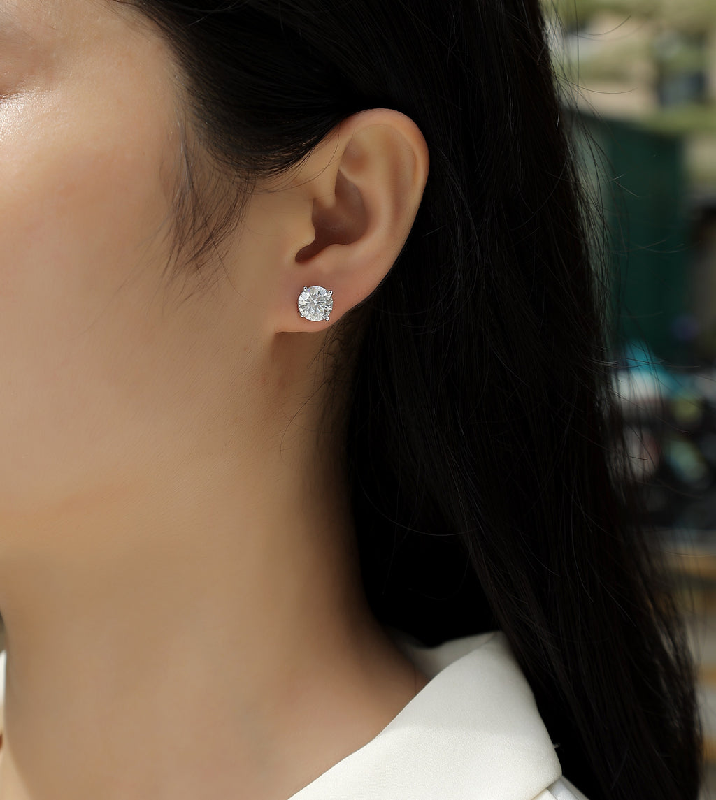 Pure Love - Earrings Set With Top-quality Moissanite S925 - Beauty Accessories
