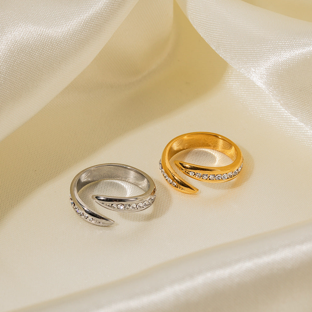 Stainless Steel Women's Ring - Beauty Accessories