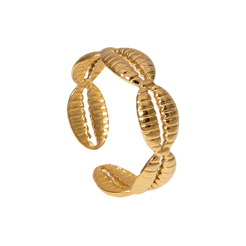Adjustable Stainless Steel Ring For Women - Beauty Accessories