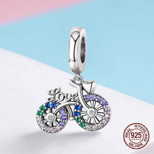 925 sterling silver rainbow pendant - Beauty Accessories