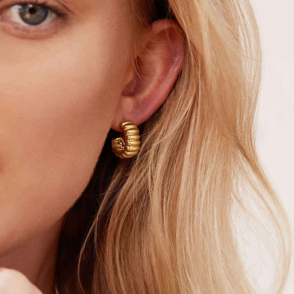 Stylish Stainless Steel Geometric Earrings