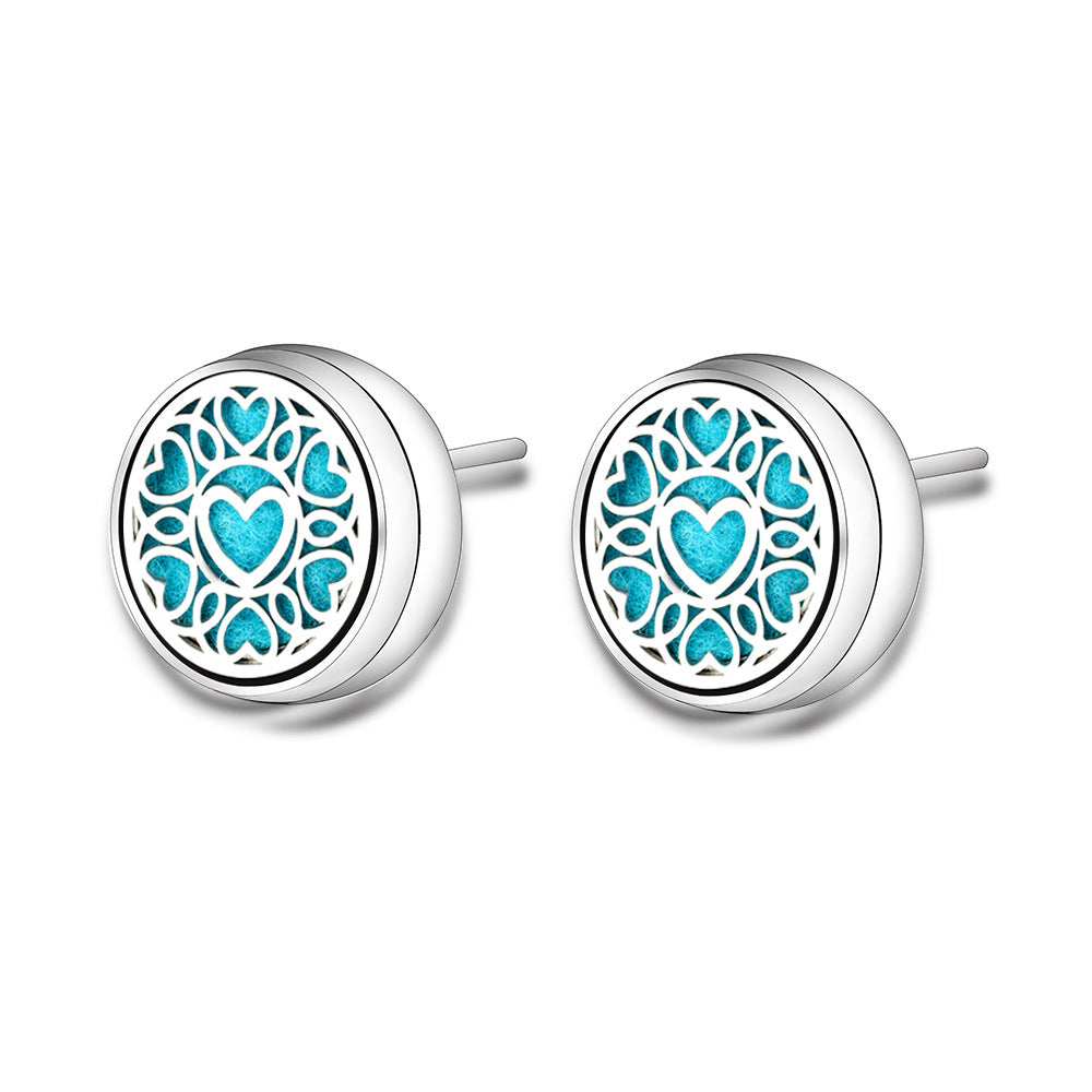 Stainless Steel Aromatic Earrings - Beauty Accessories