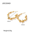 Stainless Steel Irregular Earrings