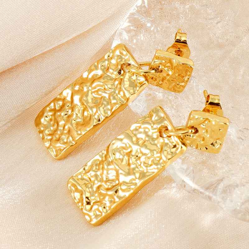 Fashion Stainless Steel Geometric Earrings