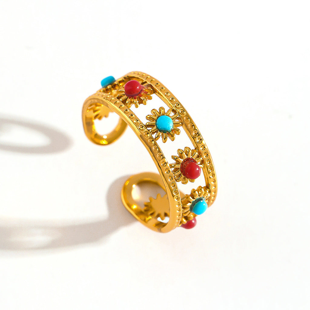 Simple Fashion Stainless Steel Ring For Women - Beauty Accessories