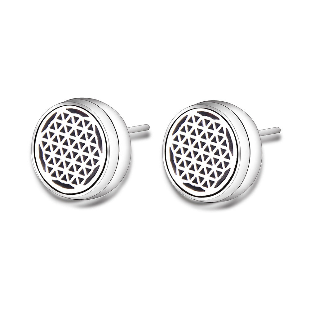 Stainless Steel Aromatic Earrings - Beauty Accessories