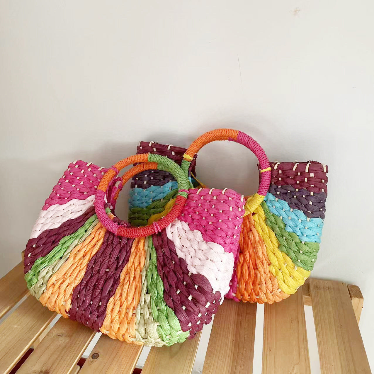 Large Capacity Bohemian Vacation Photo Bag - Beauty Accessories