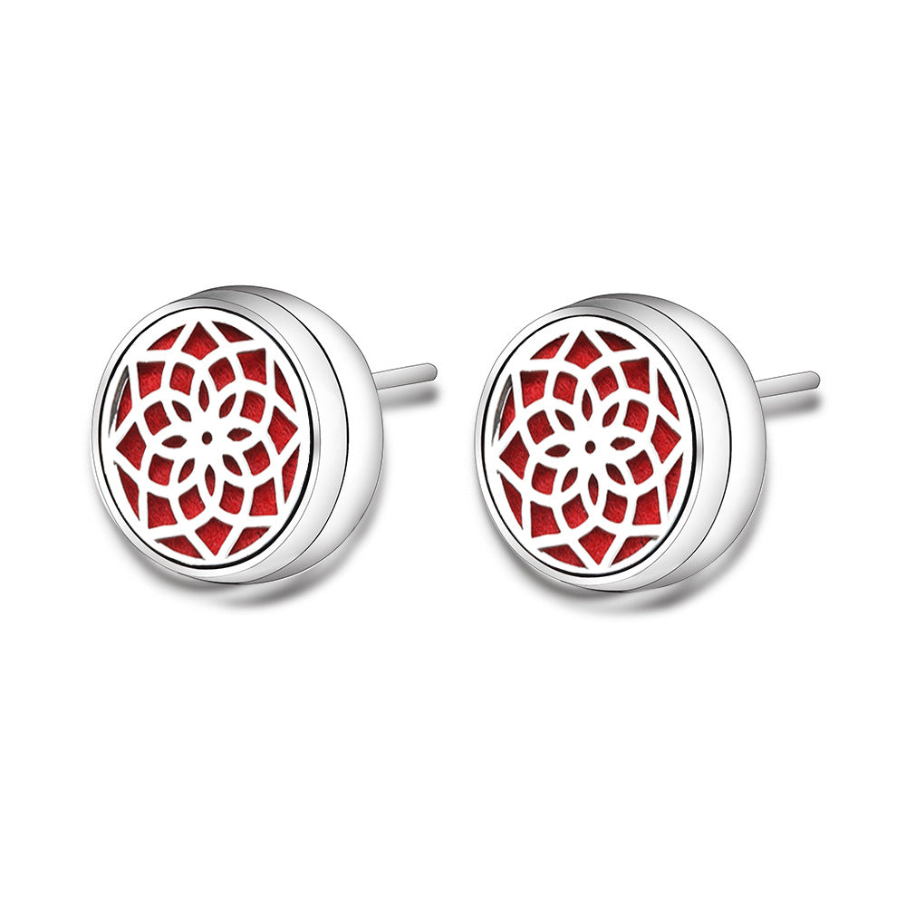 Stainless Steel Aromatic Earrings - Beauty Accessories