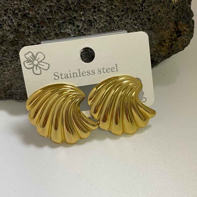 Minimalist Stainless Steel Jewelry Earrings - Beauty Accessories