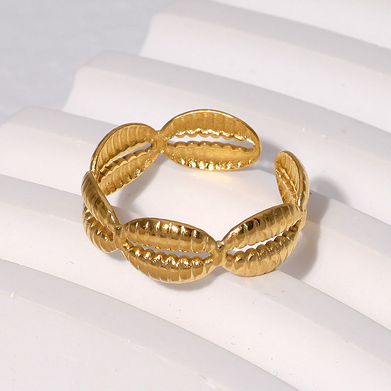 Adjustable Stainless Steel Ring For Women - Beauty Accessories