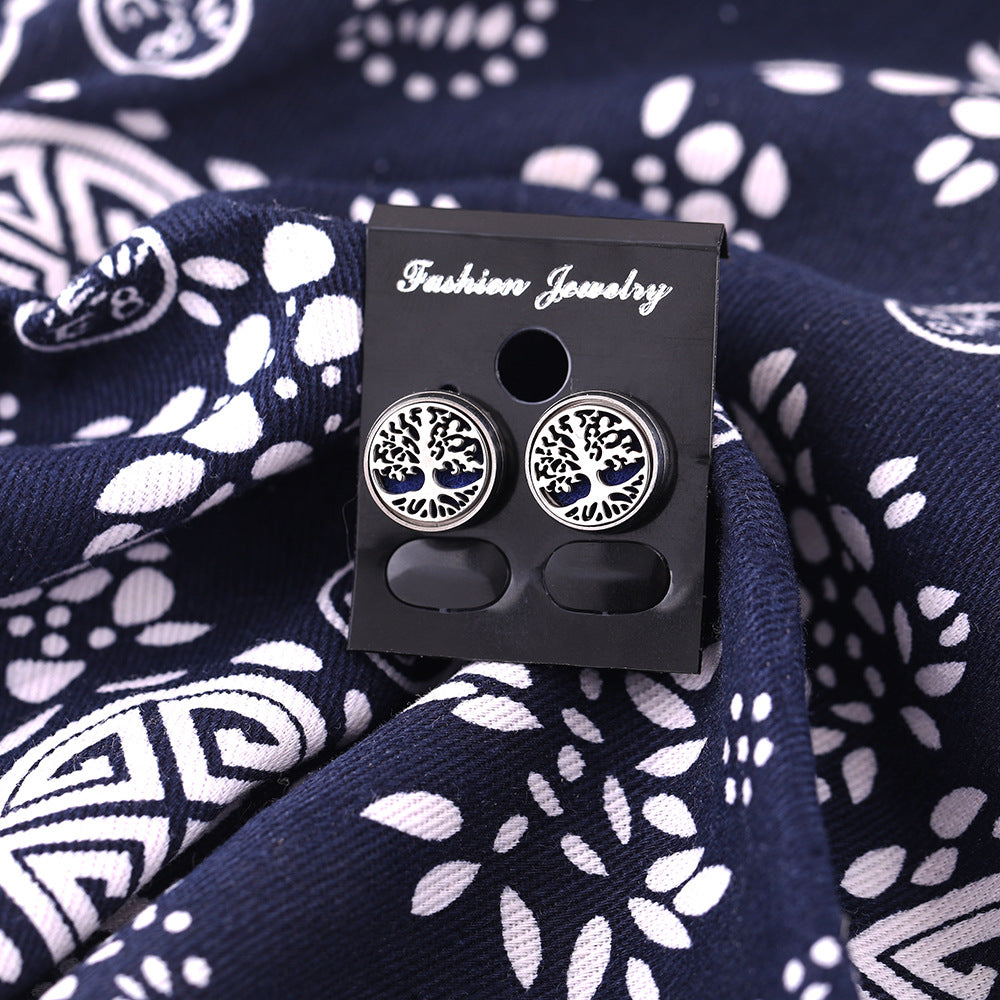 Stainless Steel Aromatic Earrings - Beauty Accessories