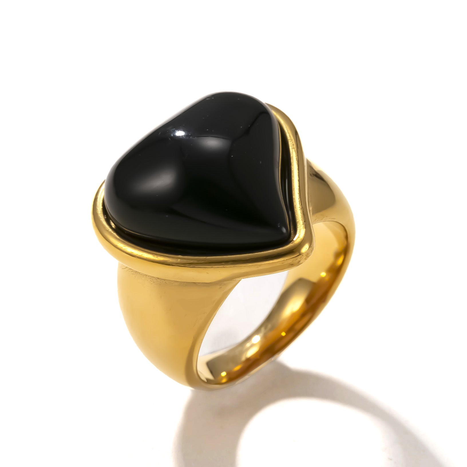 Fashion Casual Stainless Steel Ring Women