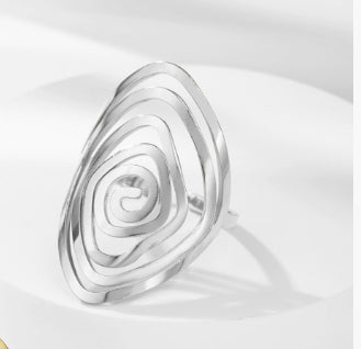Stainless Steel Universal Ring For Men And Women - Beauty Accessories