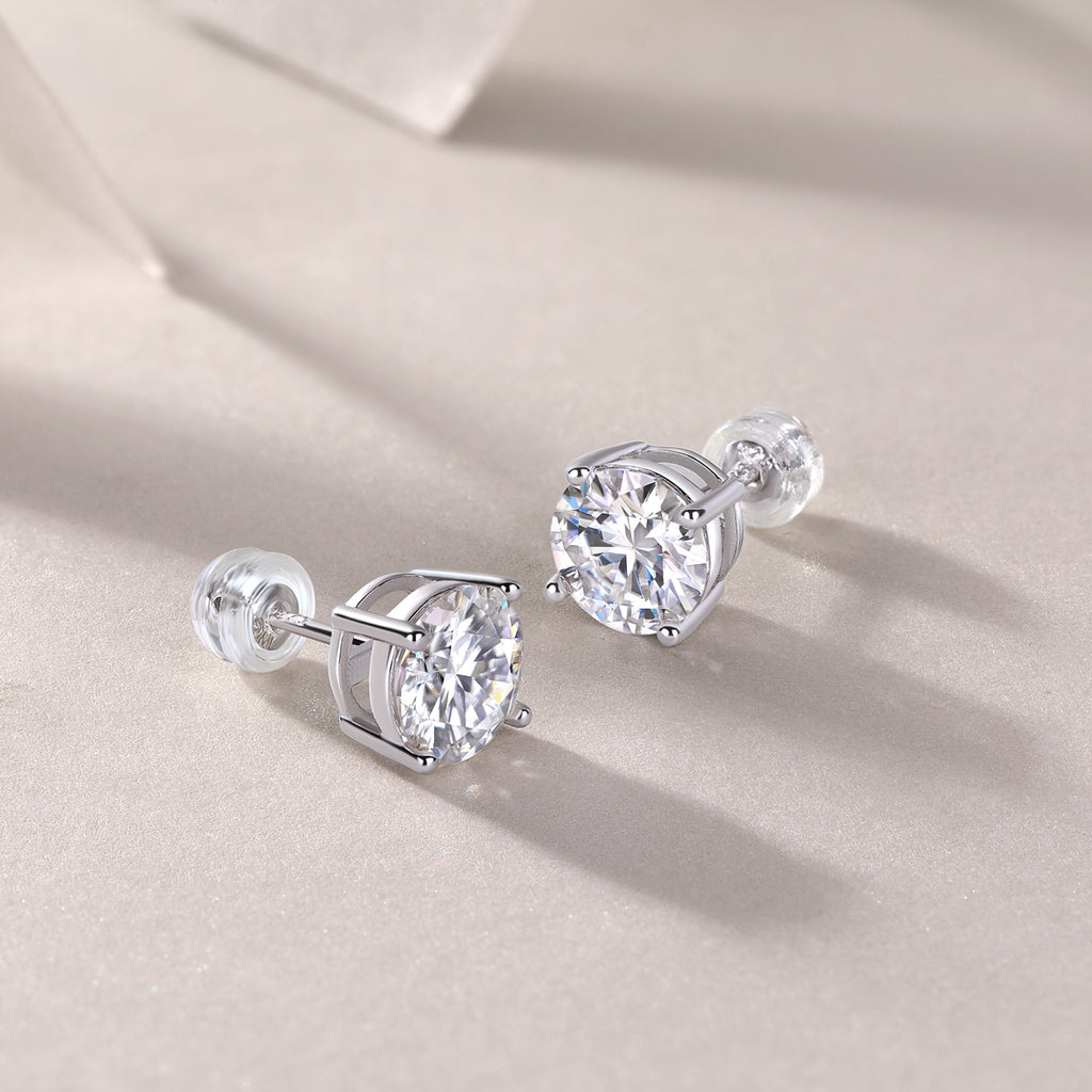 Pure Love - Earrings Set With Top-quality Moissanite S925 - Beauty Accessories