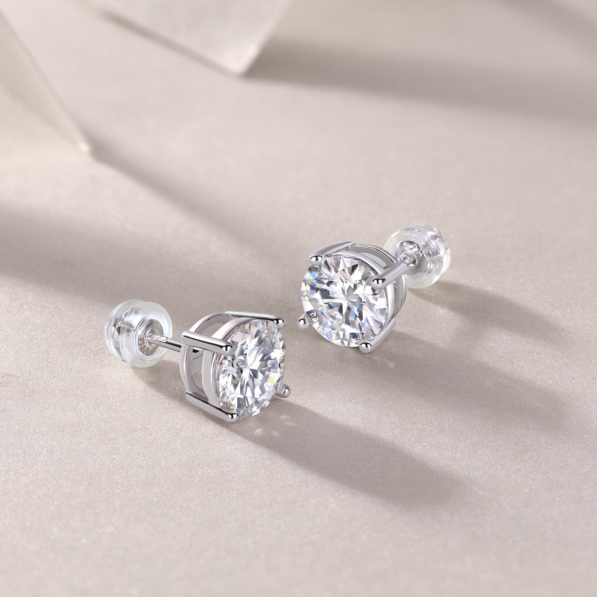 Pure Love - Earrings Set With Top-quality Moissanite S925 - Beauty Accessories