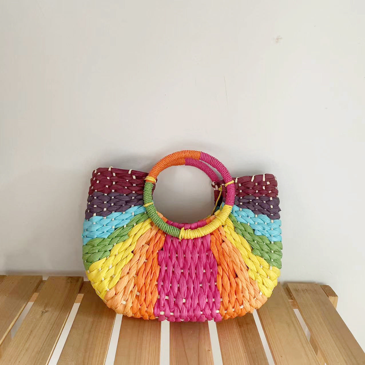 Large Capacity Bohemian Vacation Photo Bag - Beauty Accessories