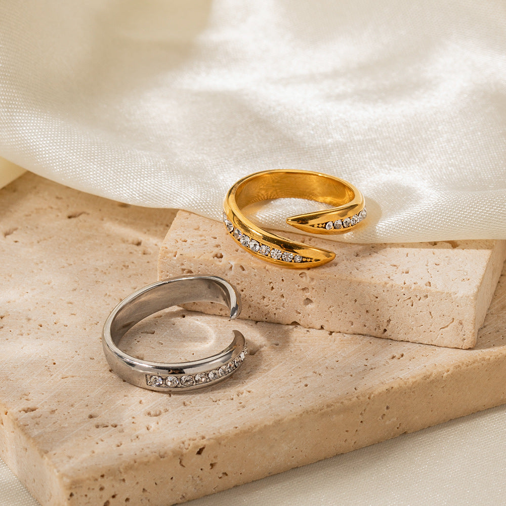 Stainless Steel Women's Ring - Beauty Accessories