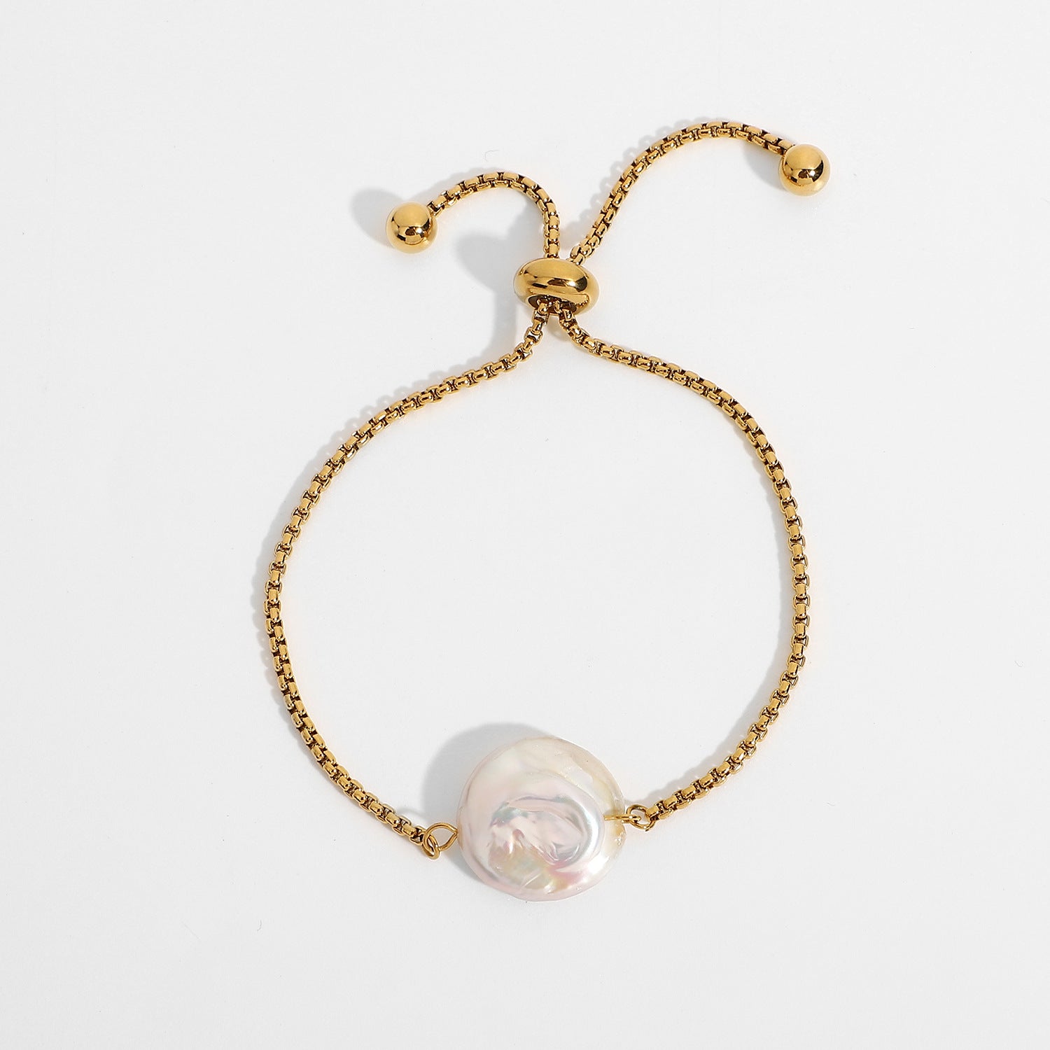 Freshwater Baroque Pearl Waterproof Bracelet - Beauty Accessories