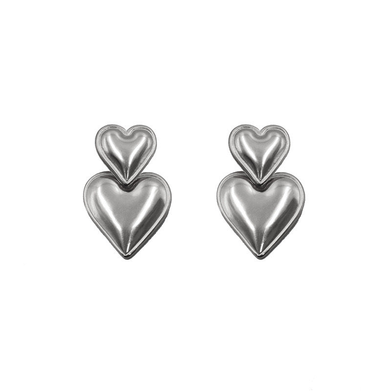 Summer New Electroplating Stainless Steel Studs Women - Beauty Accessories
