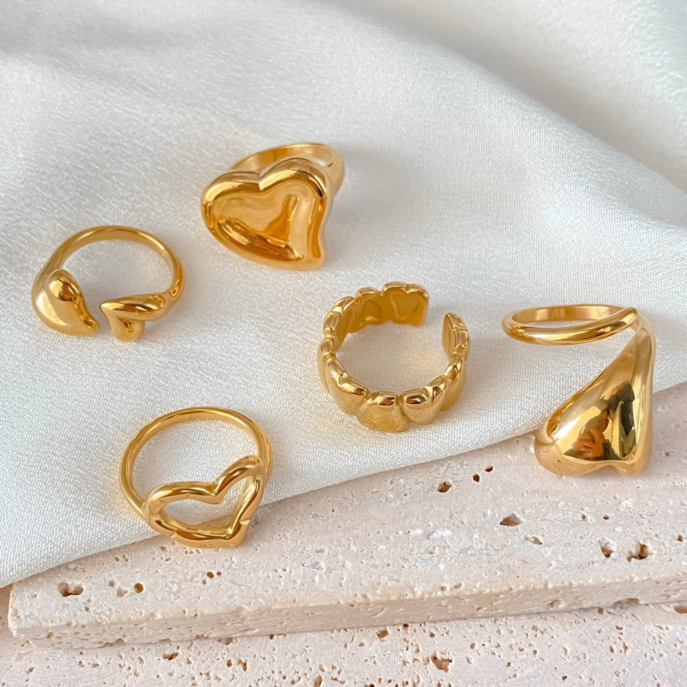 European And American Fashion Stainless Steel Ring For Women - Beauty Accessories
