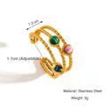 Simple Fashion Stainless Steel Ring For Women - Beauty Accessories