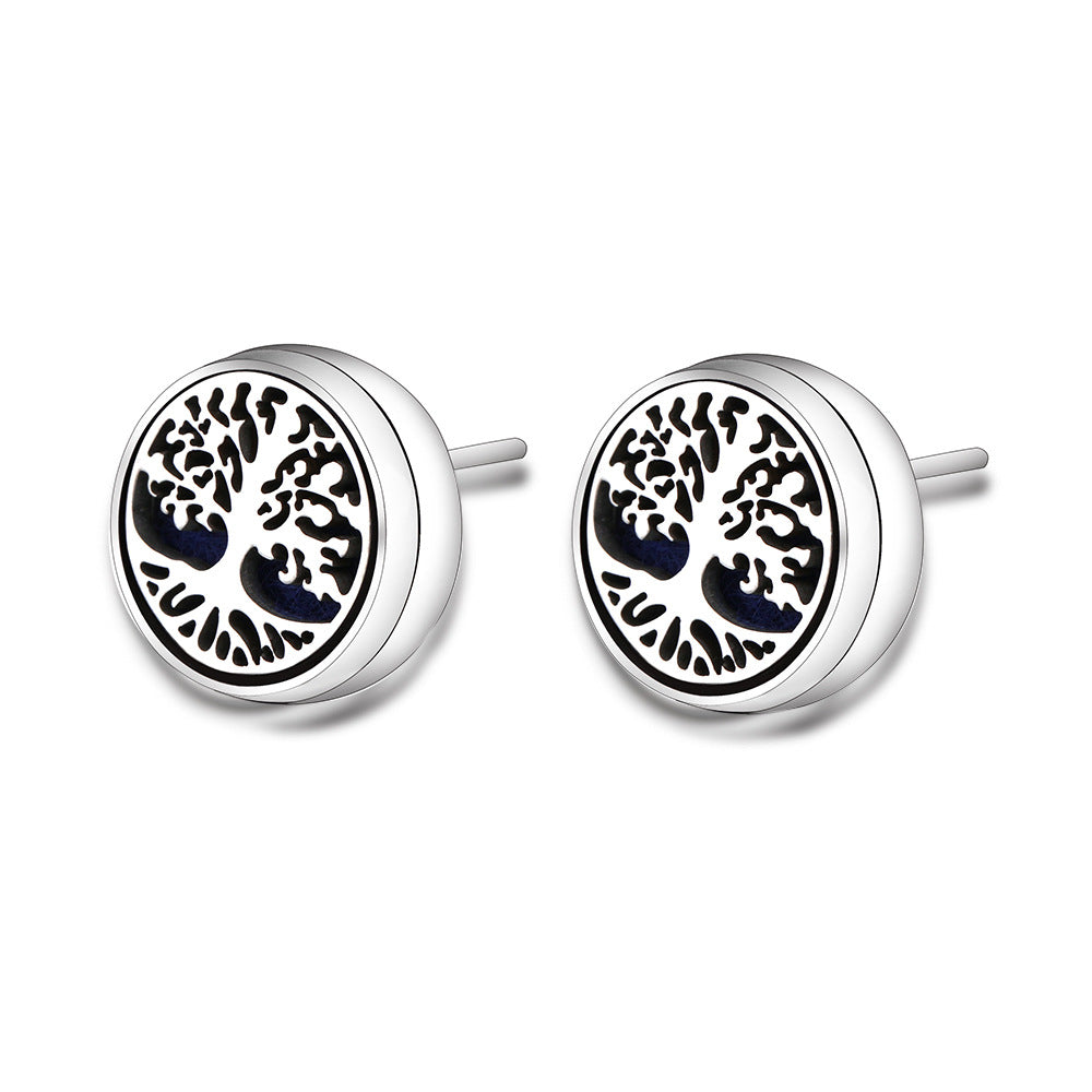 Stainless Steel Aromatic Earrings - Beauty Accessories