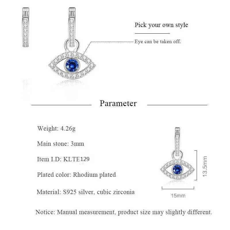 Liora — Sterling Silver Crystal Earrings