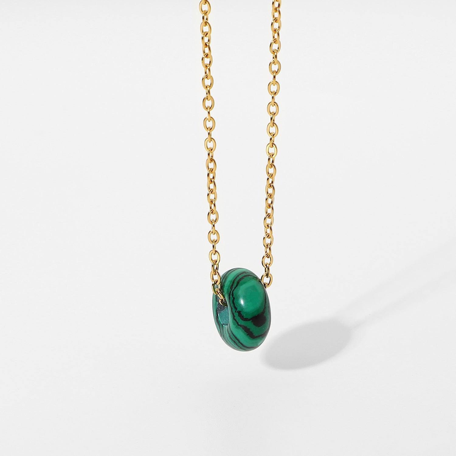 Waterproof 18K Gold Plated Stainless Steel Necklace - Beauty Accessories