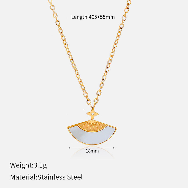 European And American style Stainless Steel Necklace - Beauty Accessories