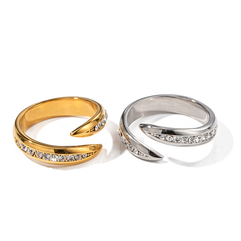Stainless Steel Women's Ring - Beauty Accessories