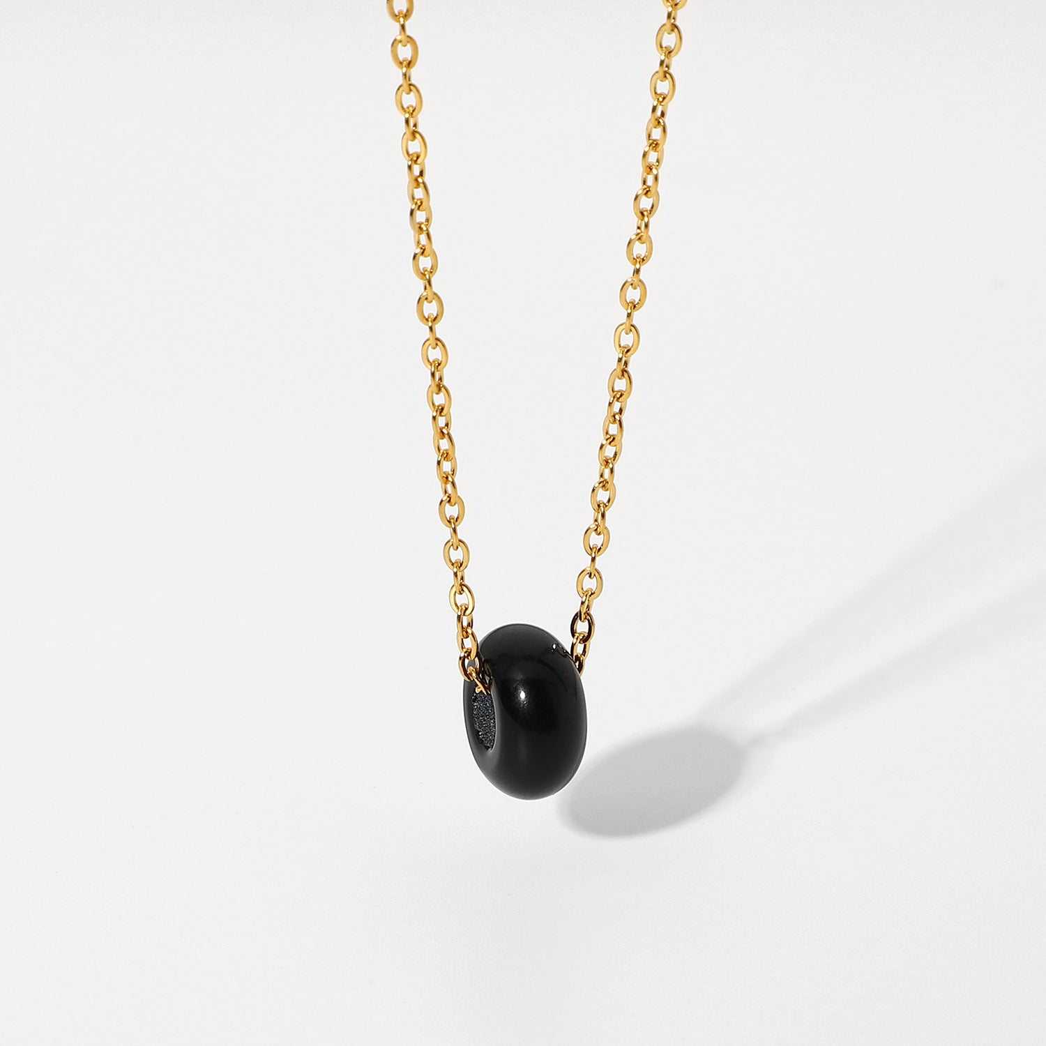 Waterproof 18K Gold Plated Stainless Steel Necklace - Beauty Accessories