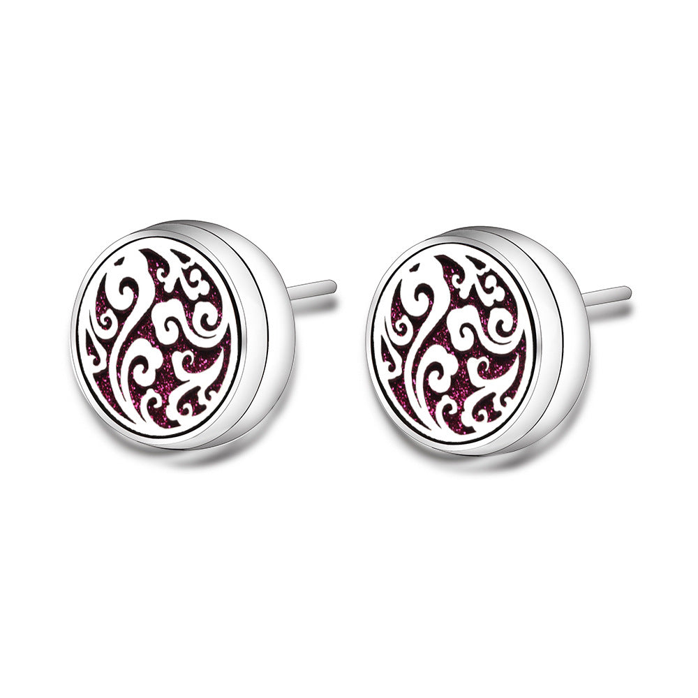Stainless Steel Aromatic Earrings - Beauty Accessories