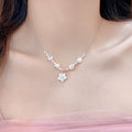 Women's Colorful Five-pointed Star Pearl Necklace - Beauty Accessories