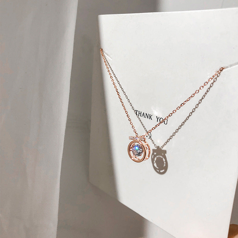 S925 Sterling Silver Beating Heart Necklace - Beauty Accessories