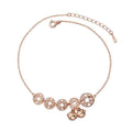 Rose Gold Bells Anklet Boho Stainless Steel - Beauty Accessories