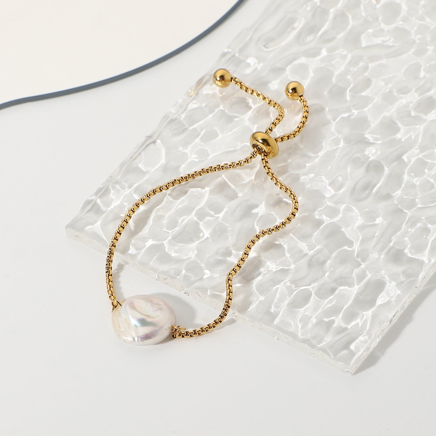 Freshwater Baroque Pearl Waterproof Bracelet - Beauty Accessories