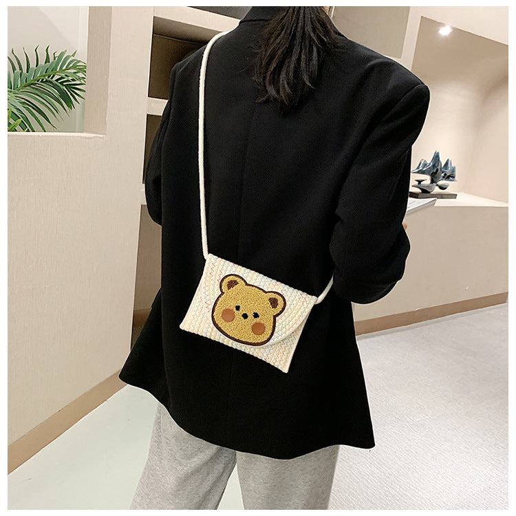 Women's Popular Woven Envelope Bohemian Bag - Beauty Accessories