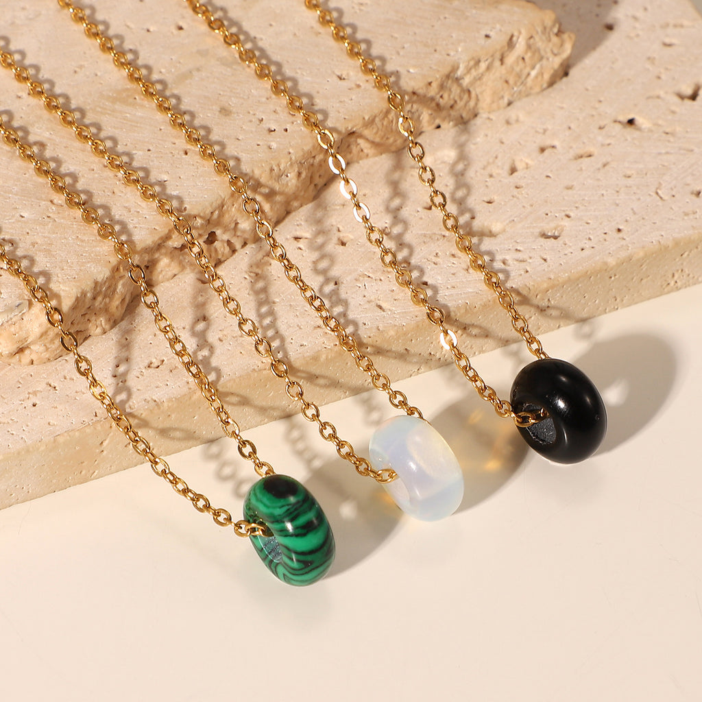 Waterproof 18K Gold Plated Stainless Steel Necklace - Beauty Accessories