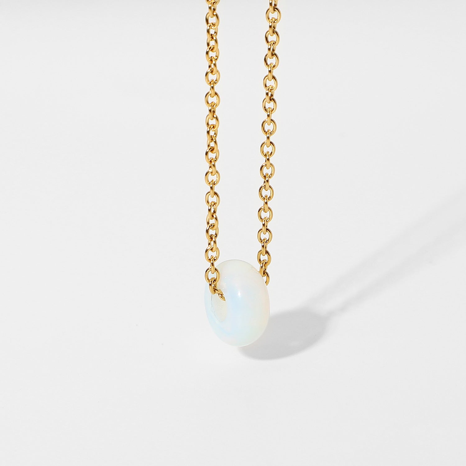 Waterproof 18K Gold Plated Stainless Steel Necklace - Beauty Accessories