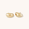 Stylish Simple Stainless Steel Earrings