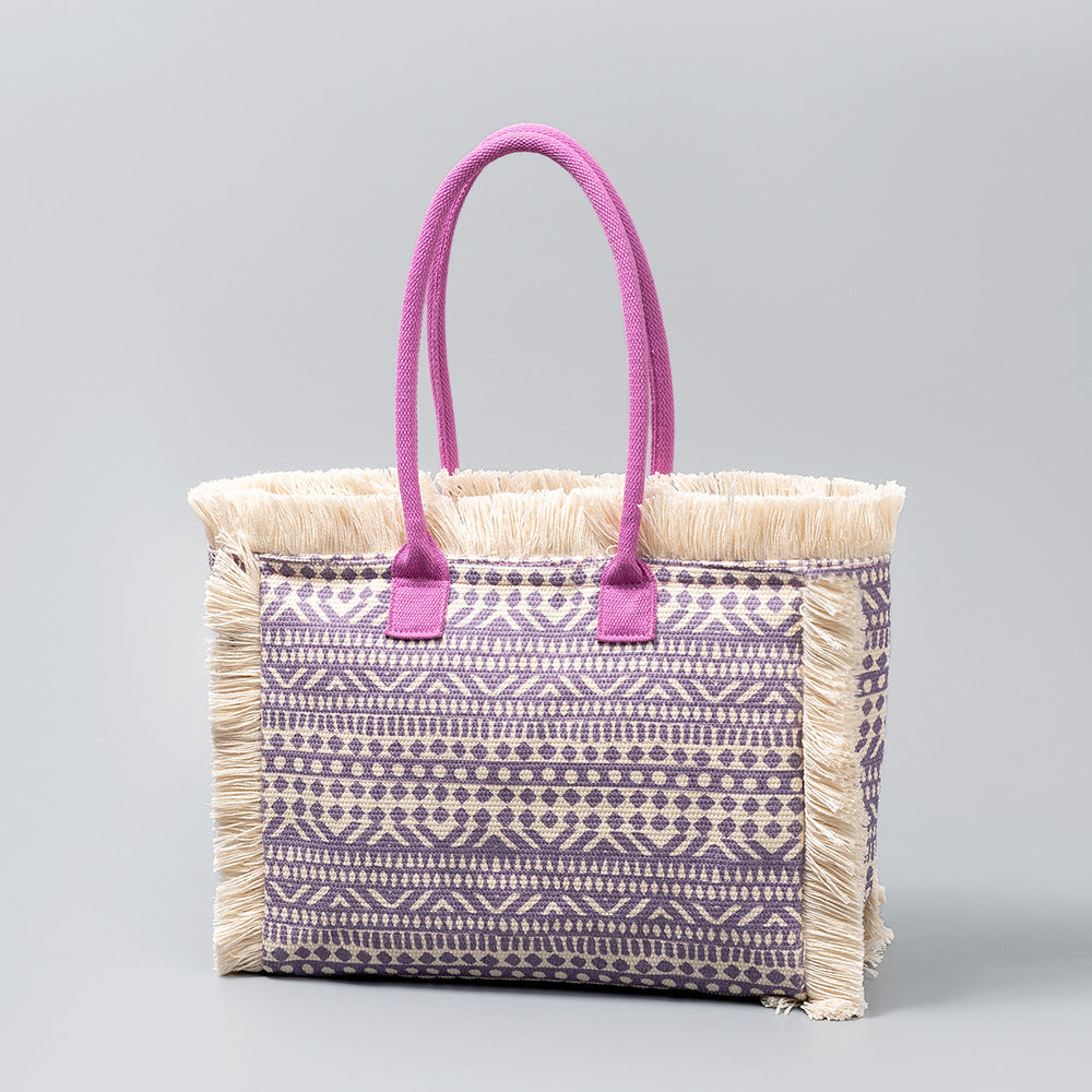 Women's Summer Bohemian Retro Shoulder Bag - Beauty Accessories