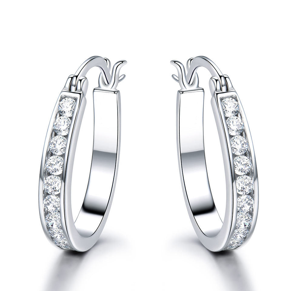 925 Sterling Silver Clip Earrings - Beauty Accessories