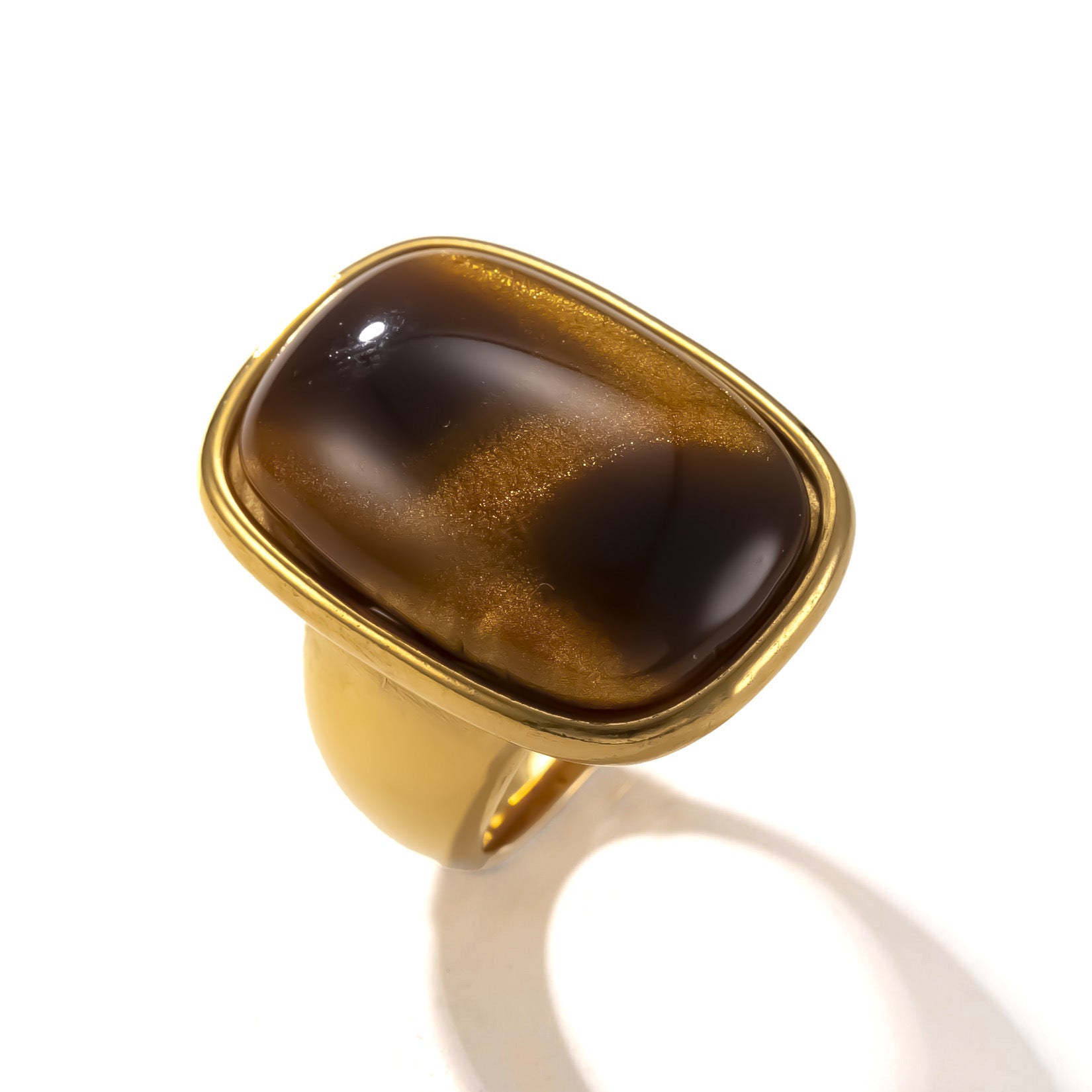 Fashion Casual Stainless Steel Ring Women