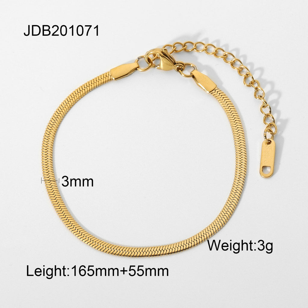 Stainless Steel Ring Women Niche Design Finger Bracelet - Beauty Accessories