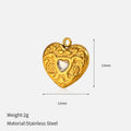 Stainless Steel Coconut Tree Pendant - Beauty Accessories