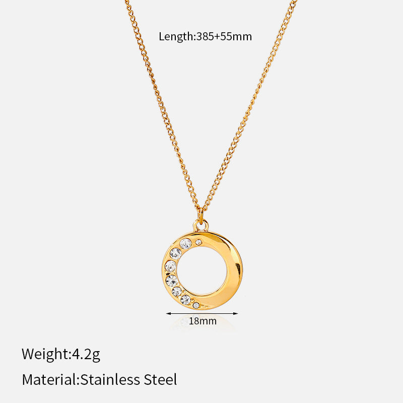 European And American style Stainless Steel Necklace - Beauty Accessories