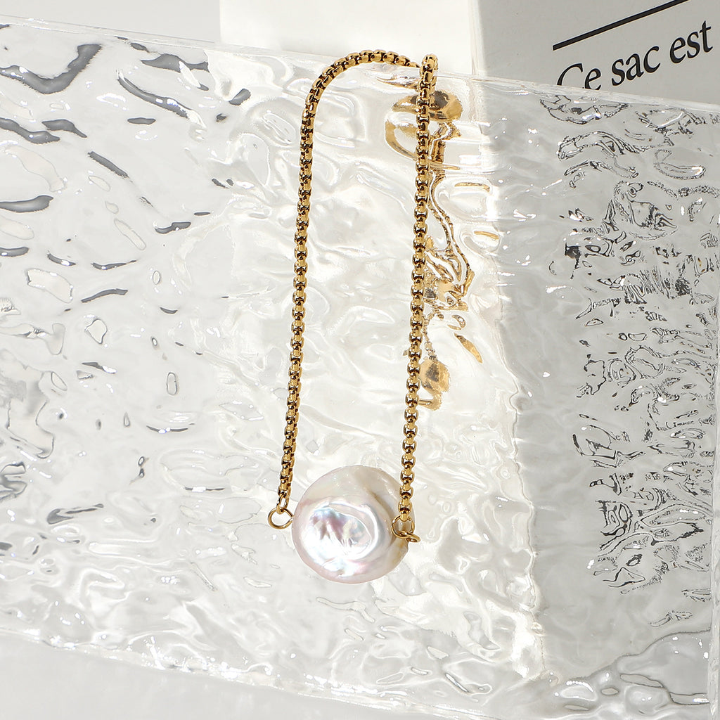Freshwater Baroque Pearl Waterproof Bracelet - Beauty Accessories