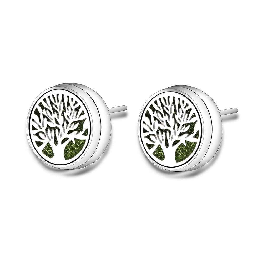 Stainless Steel Aromatic Earrings - Beauty Accessories